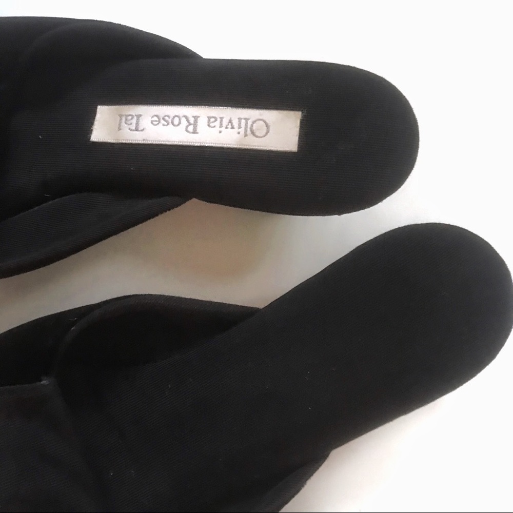Vintage Velvet Leather Slipper Mules - Picture 2 of 5